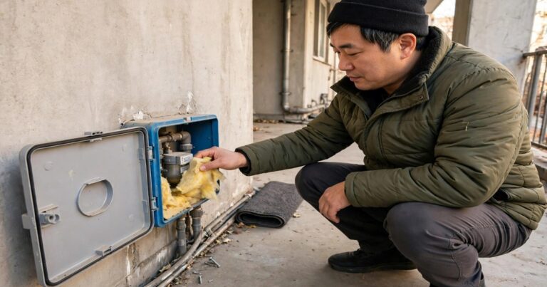 수도계량기 동파 방지법 7가지 (2026)